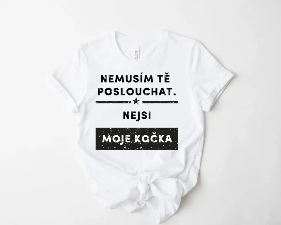 Nemusím tě poslouchat