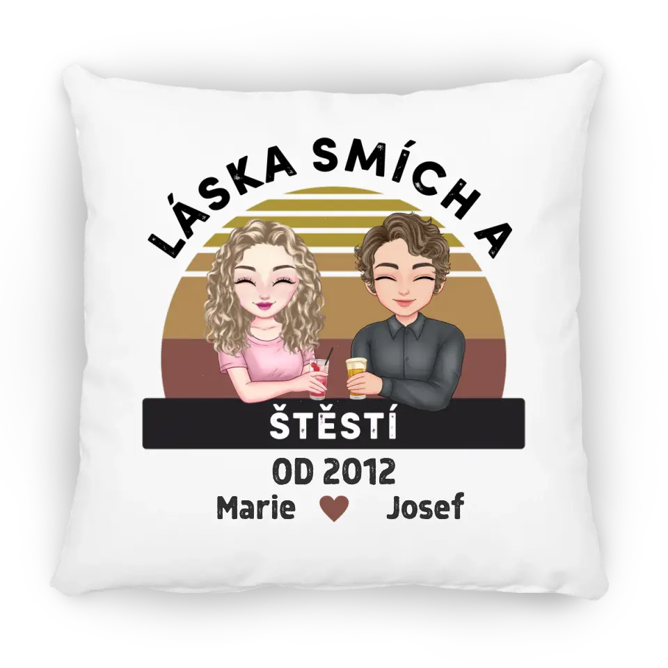 Láska smích a štěstí spolu