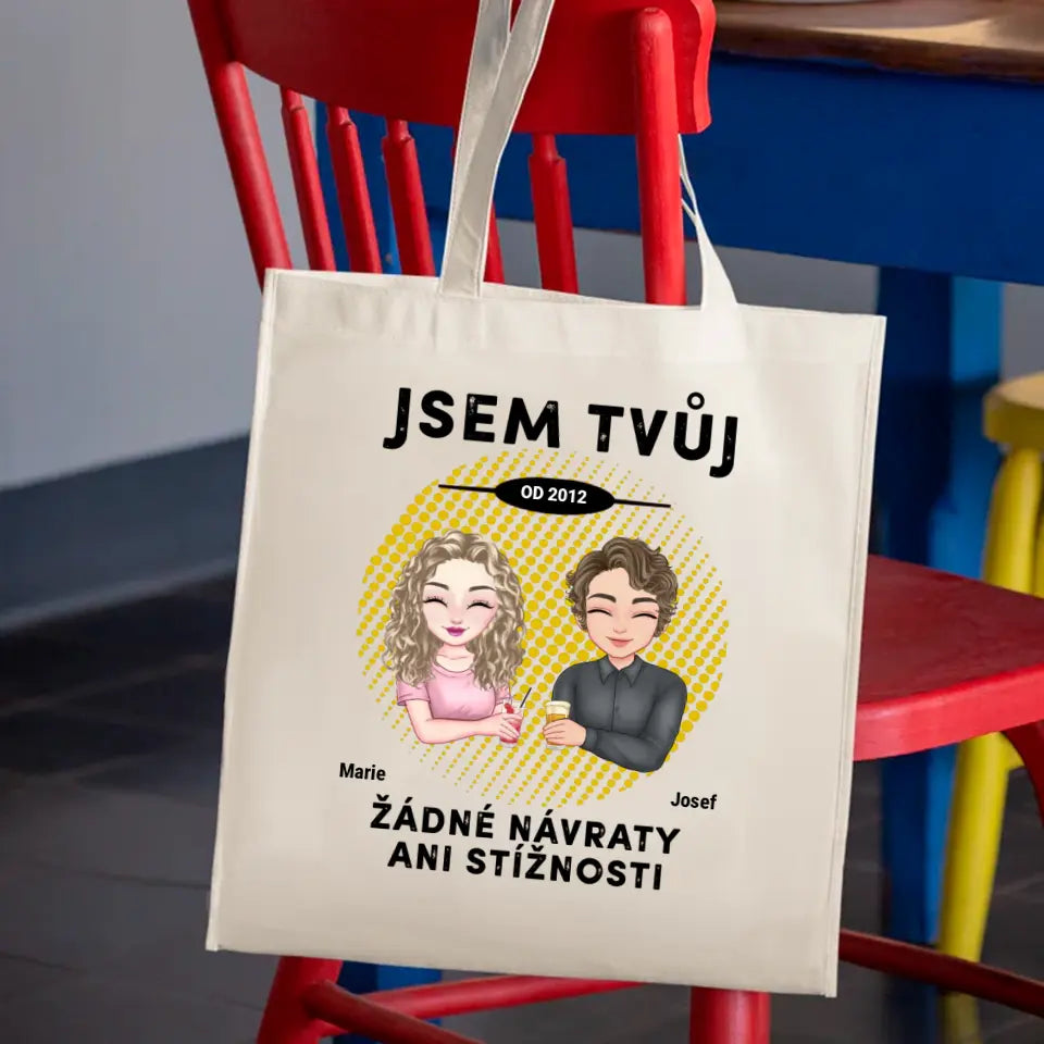 Jsem tvůj. Žádné návraty ani stížnosti