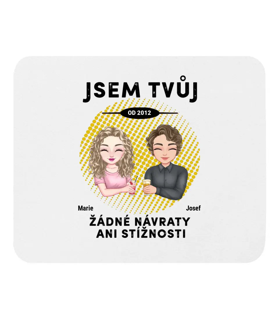 Jsem tvůj. Žádné návraty ani stížnosti