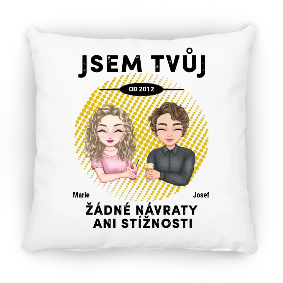 Jsem tvůj. Žádné návraty ani stížnosti