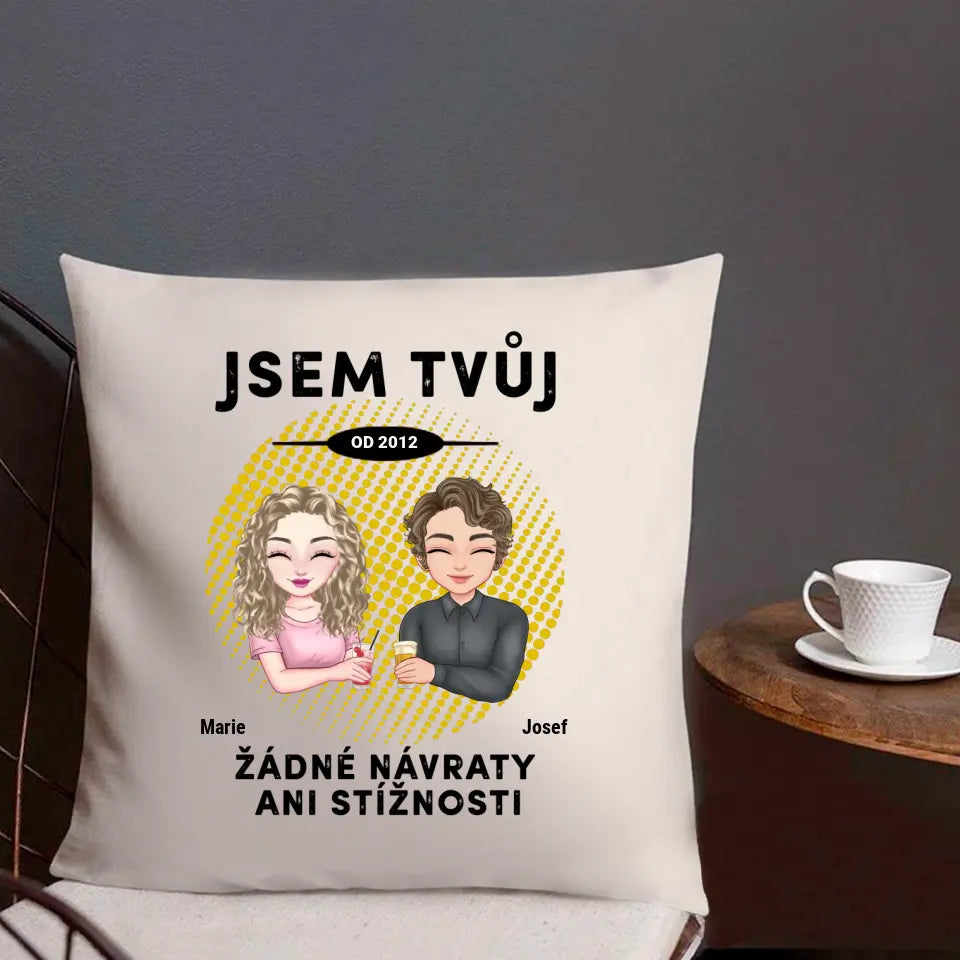 Jsem tvůj. Žádné návraty ani stížnosti