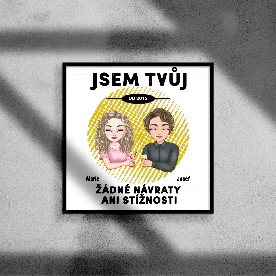 Jsem tvůj. Žádné návraty ani stížnosti