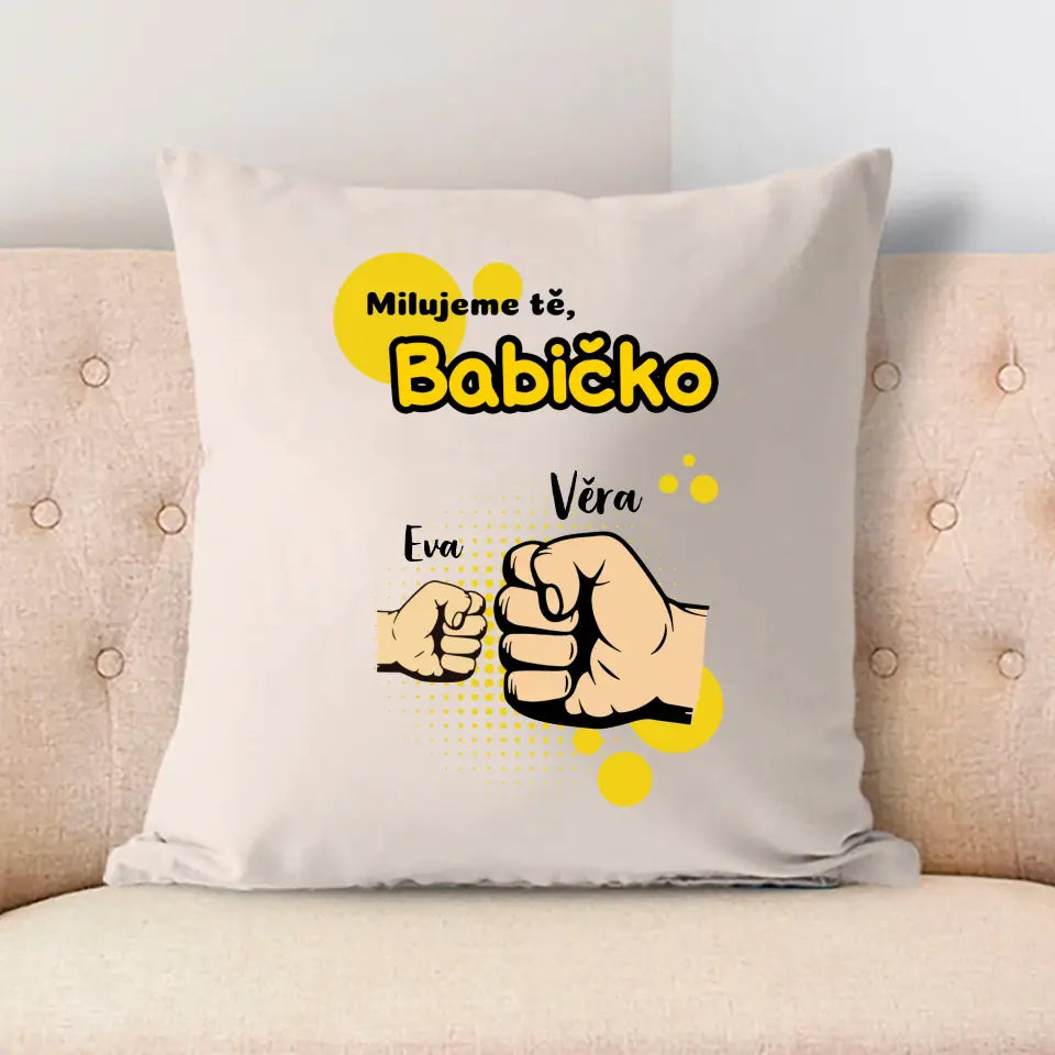 Milujeme tě, babičko