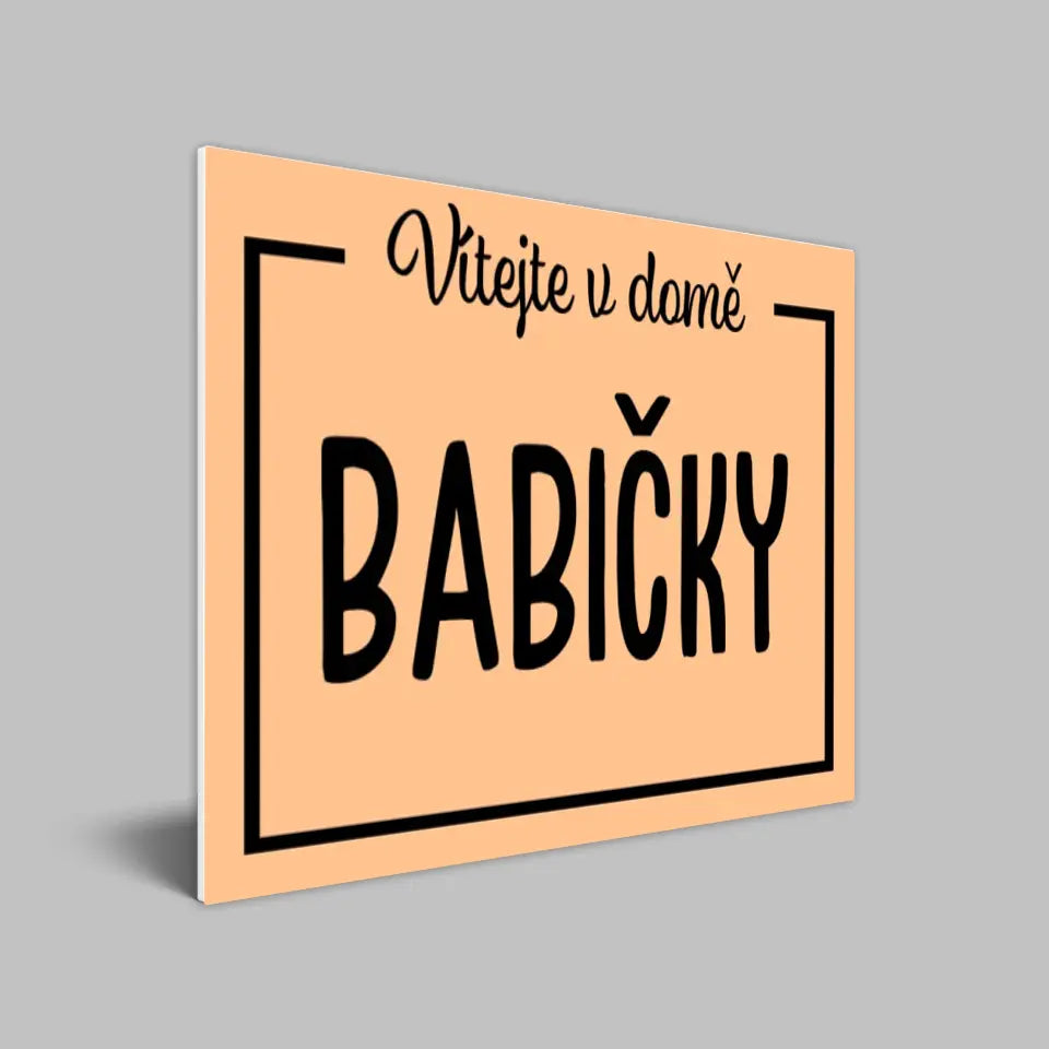 Vítejte v domě Babičky