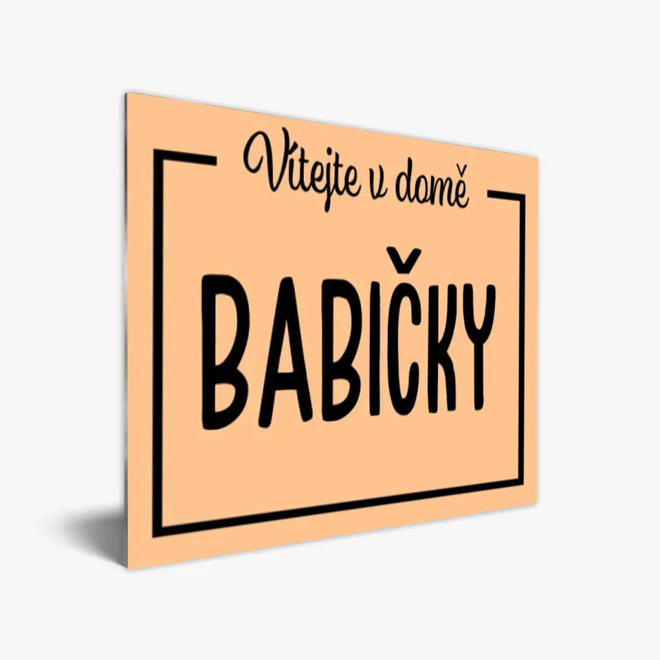 Vítejte v domě Babičky