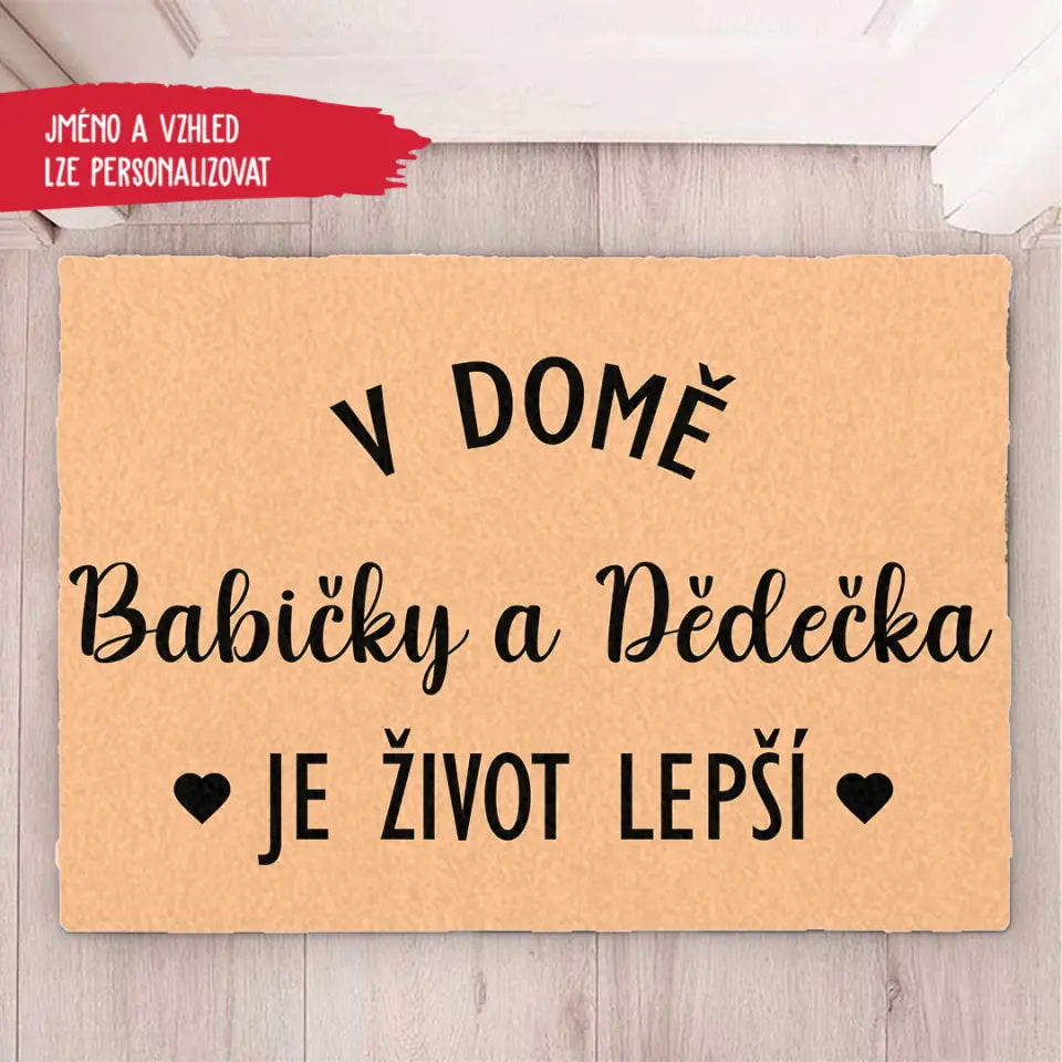 V babičky a dědečka domě je život lepší