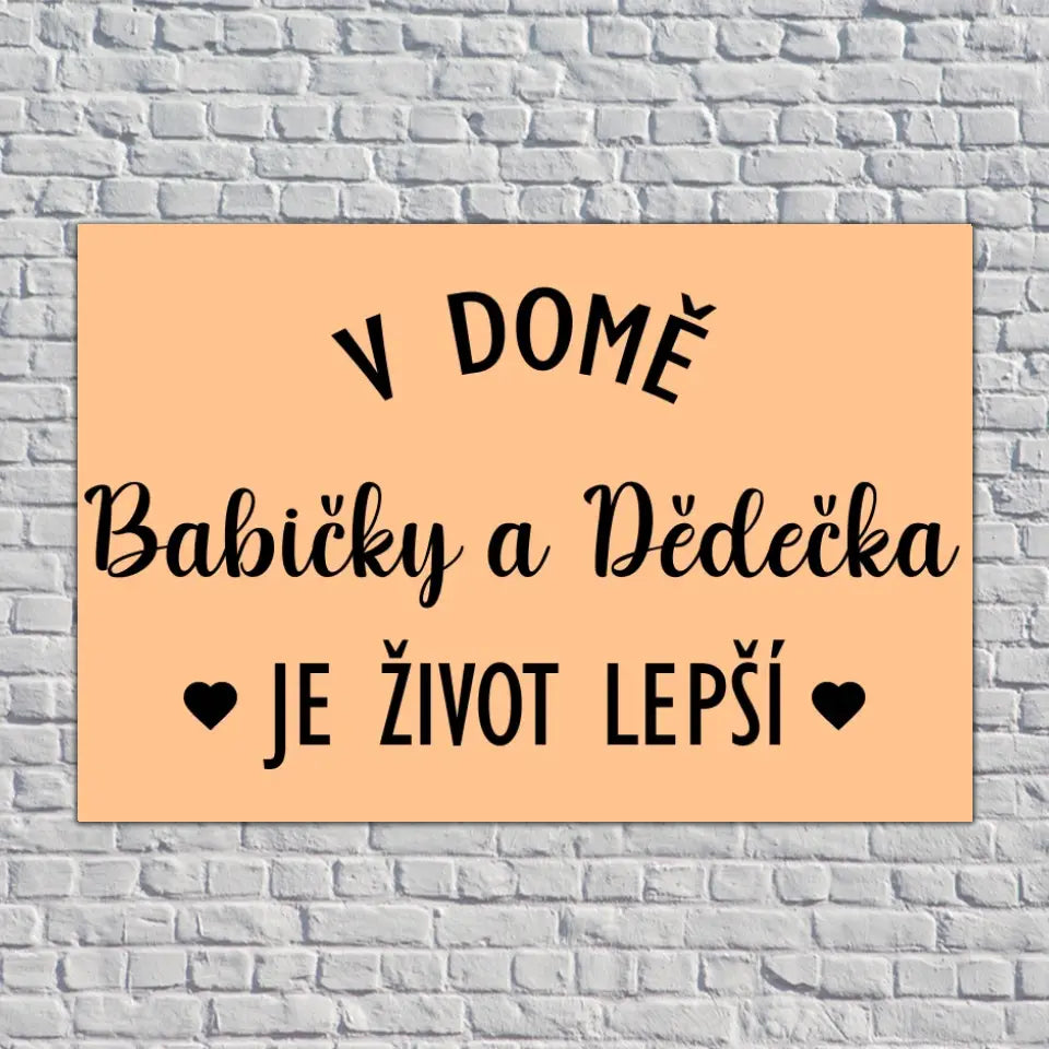 V babičky a dědečka domě je život lepší