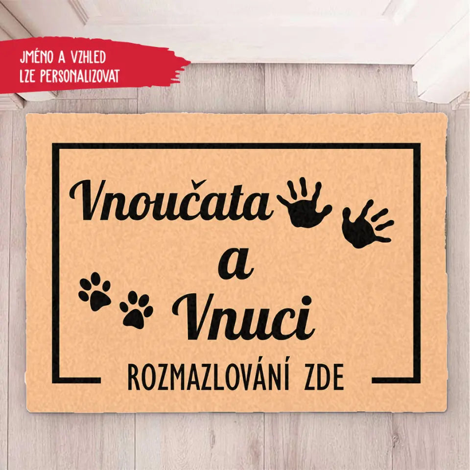 Vnoučata a vnuci. Rozmazlování zde