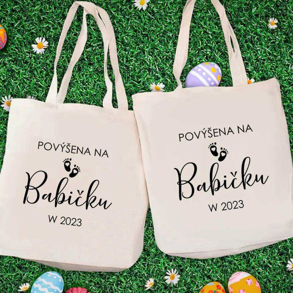 Polštář - Povýšena na babičku