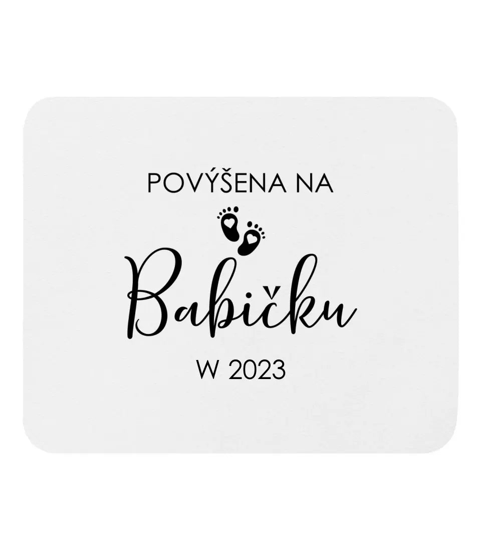 Polštář - Povýšena na babičku