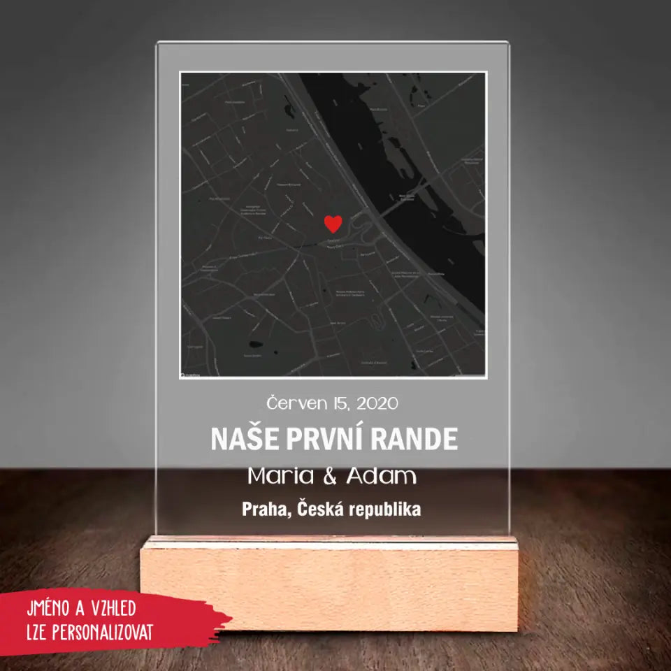 Noční mapa - Naše první rande