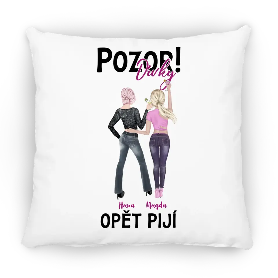 Pozor! Dívky opět pijí.