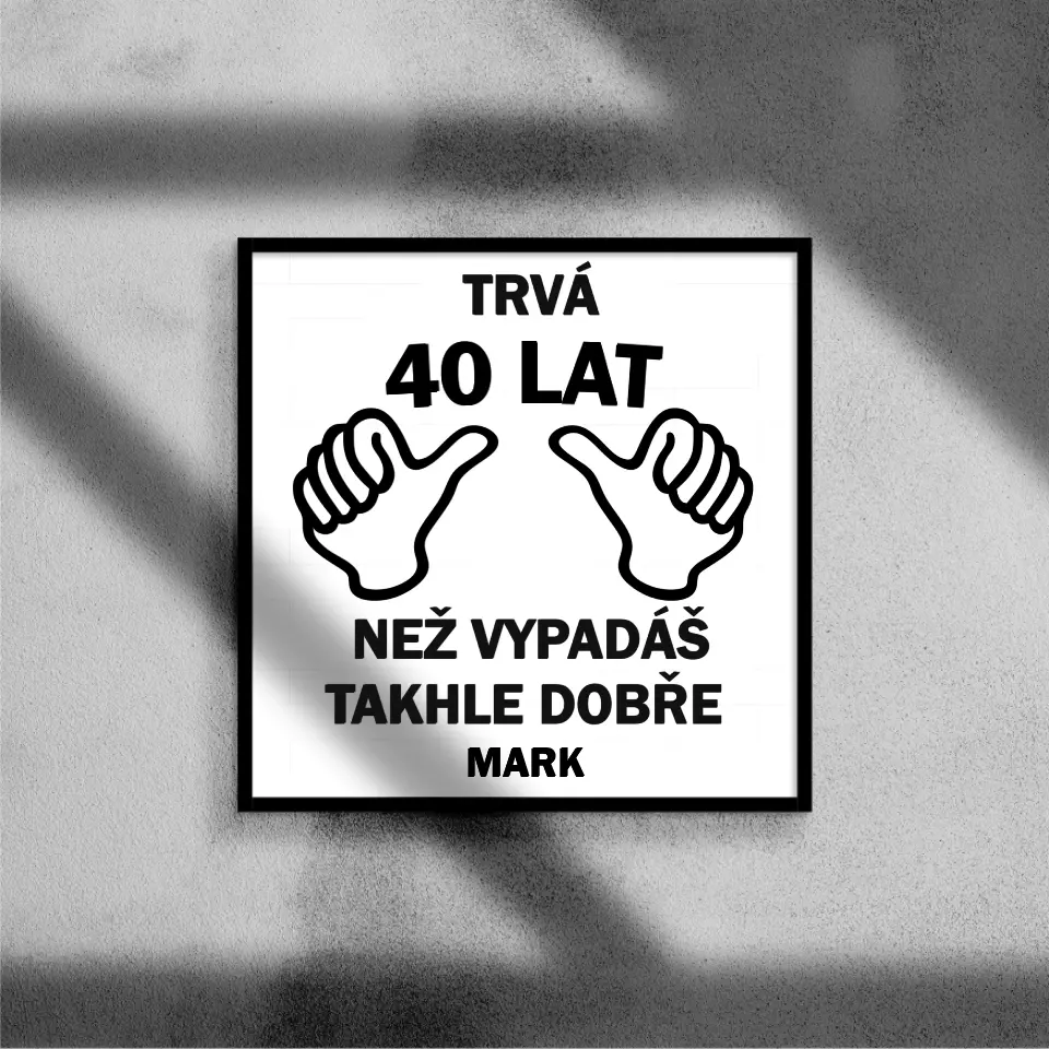 Trvá 40 let, než vypadáš takhle dobře