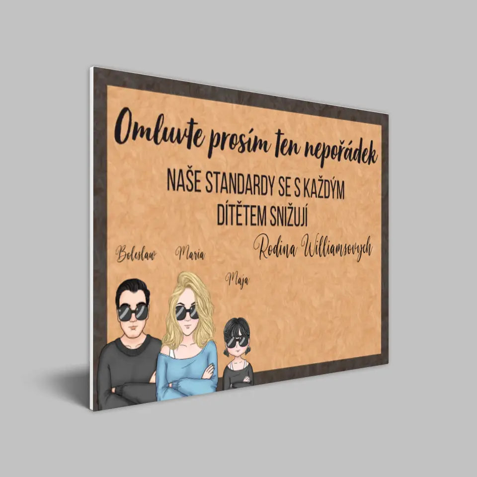 Omluvte prosím ten nepořádek