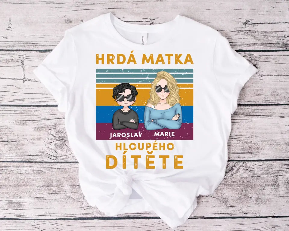 Hrdá matka několika hloupých dětí