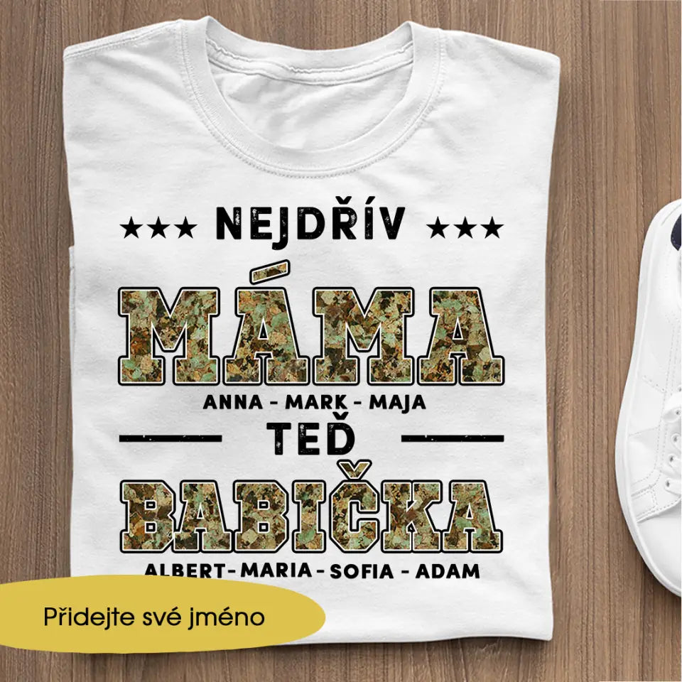Nejdřív máma