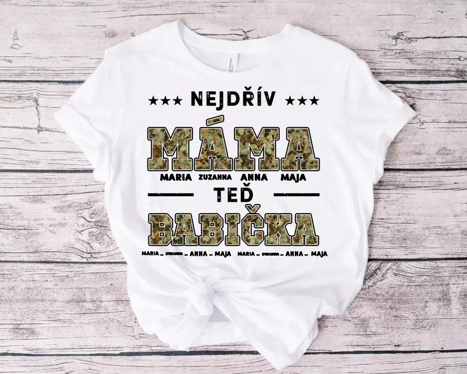 Nejdřív máma