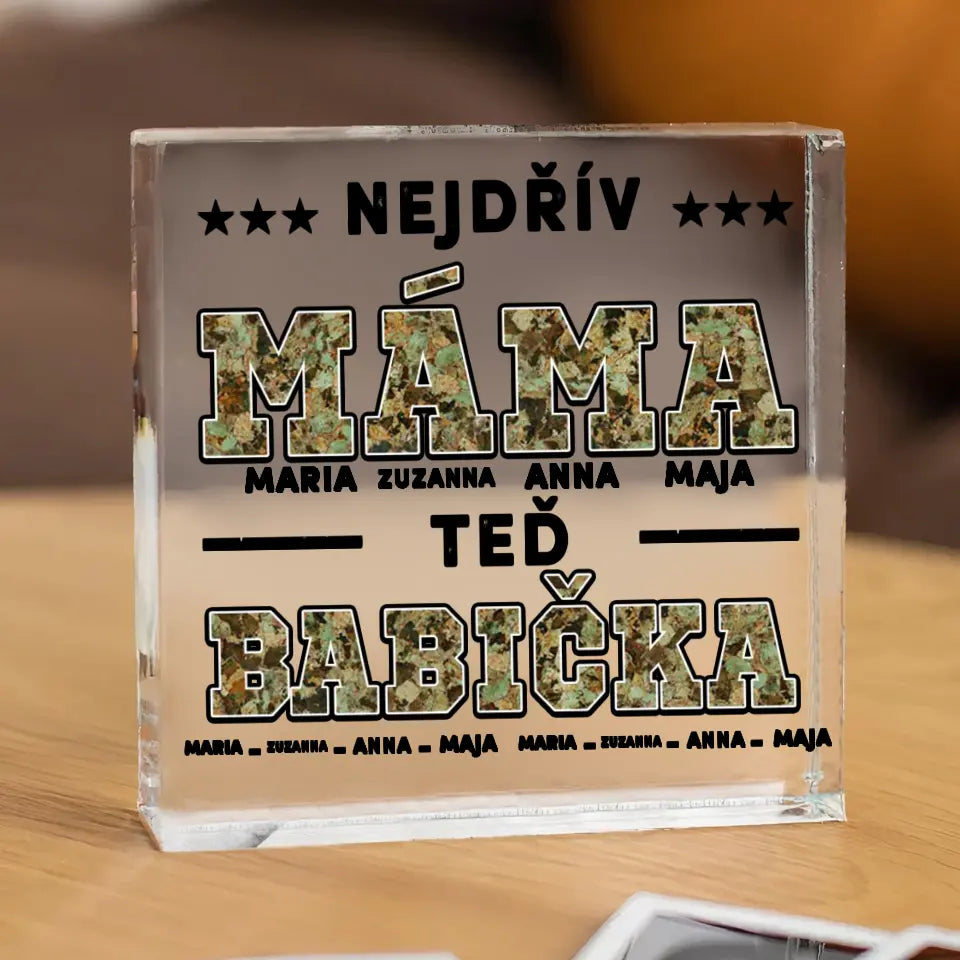 Nejdřív máma