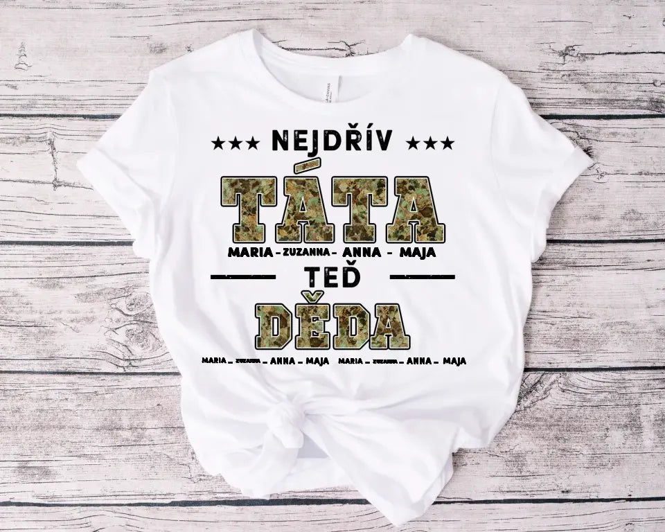 Nejdřív táta