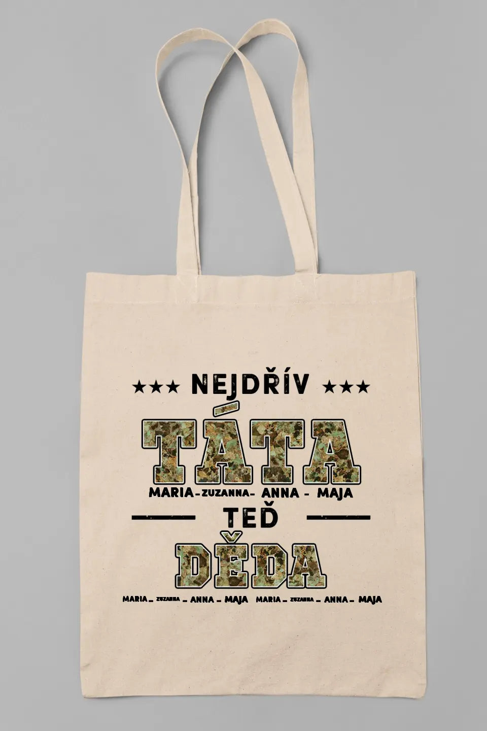 Nejdřív táta