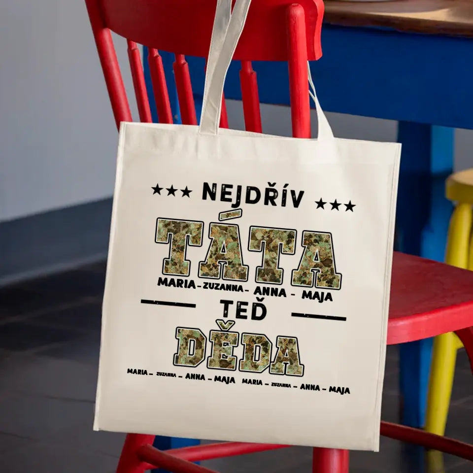 Nejdřív táta