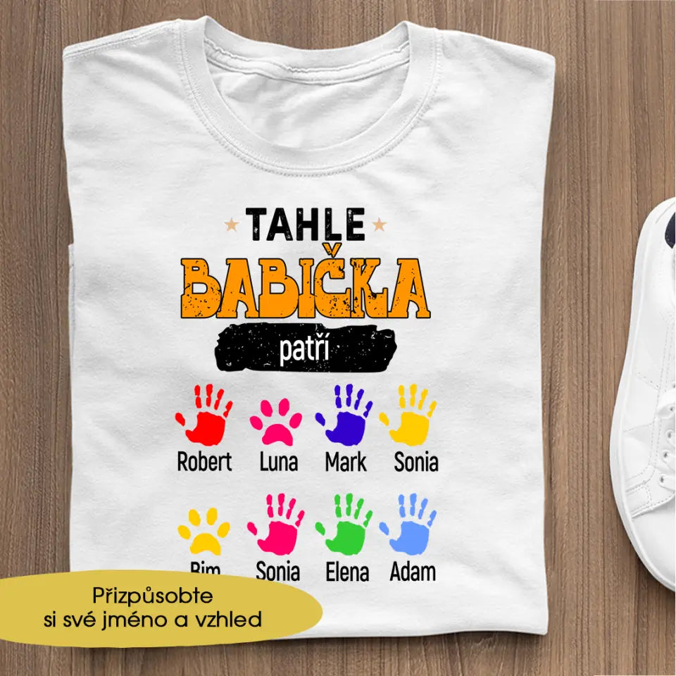 Tričko - Tahle babička patří