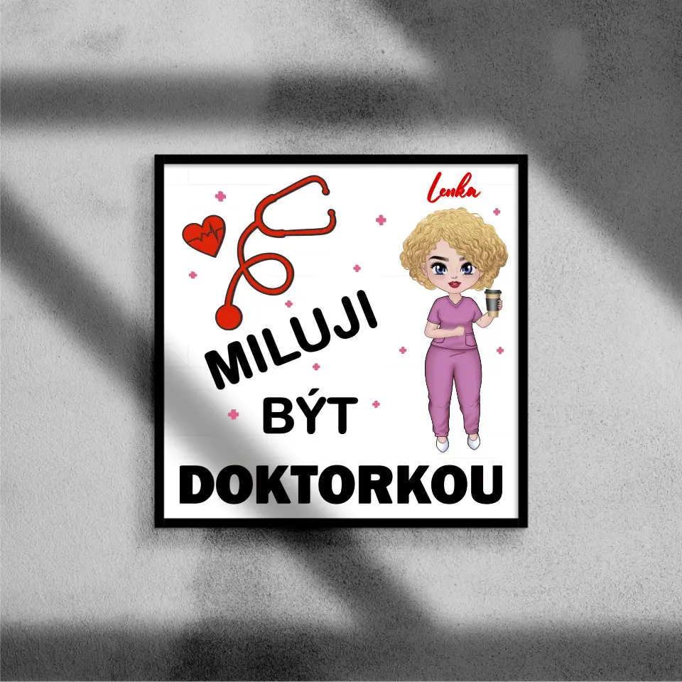 Tričko - MILUJI být SESTŘIČKOU