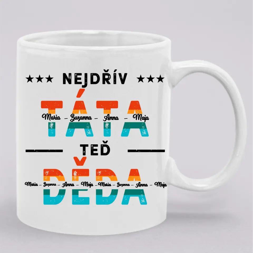 Nejdřív táta, teď děda