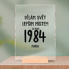 Dělám Svět Lepším Místem Od Roku 1984