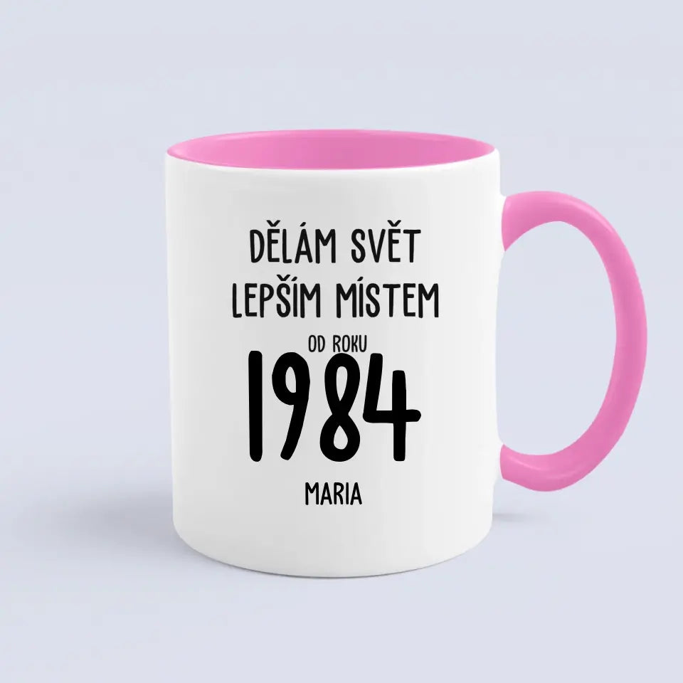 Dělám Svět Lepším Místem Od Roku 1984