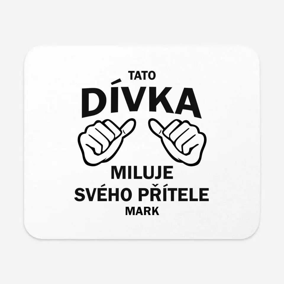 Tato Dívka Miluje Svého Přítele