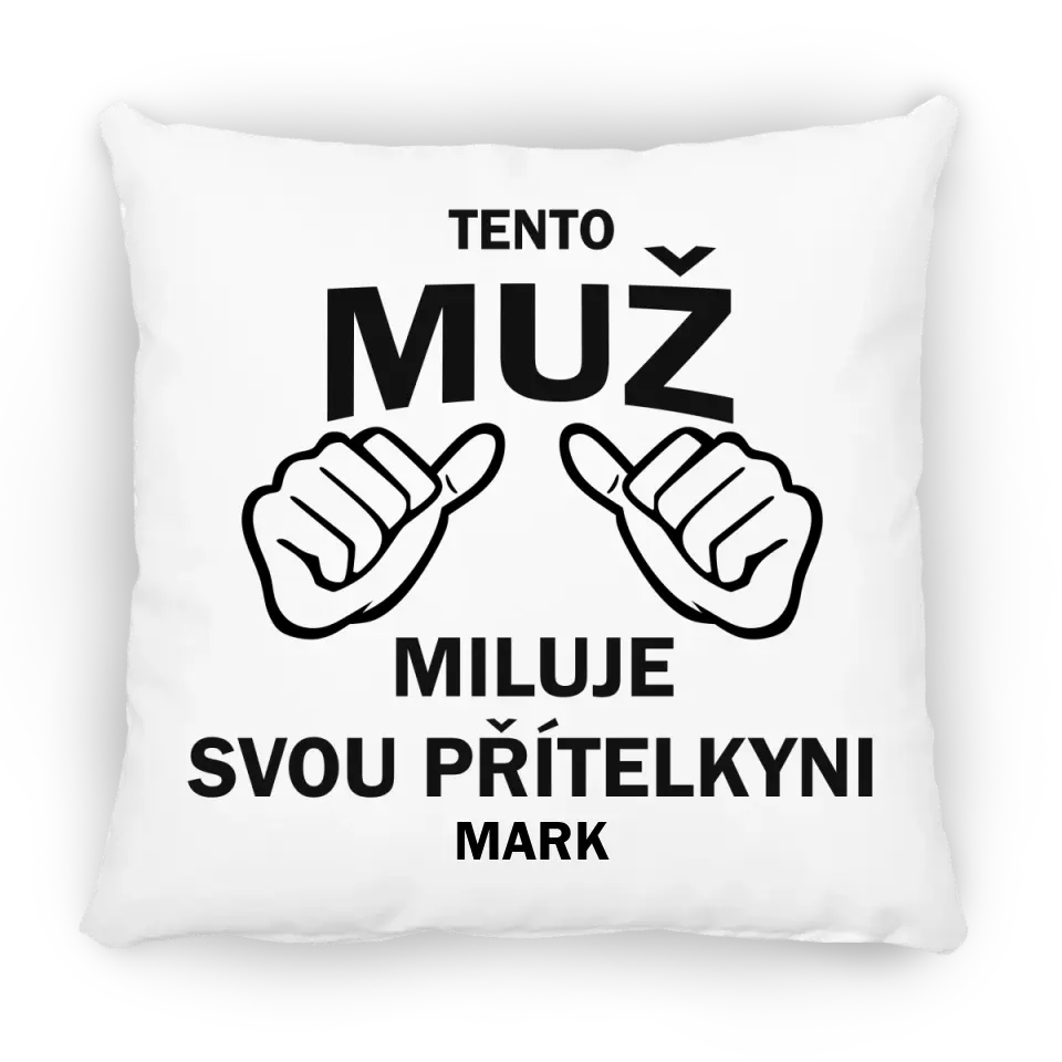 Tento Muž Miluje Svou Přítelkyni