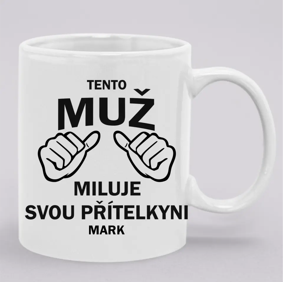 Tento Muž Miluje Svou Přítelkyni