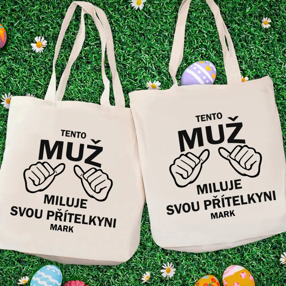 Tento Muž Miluje Svou Přítelkyni