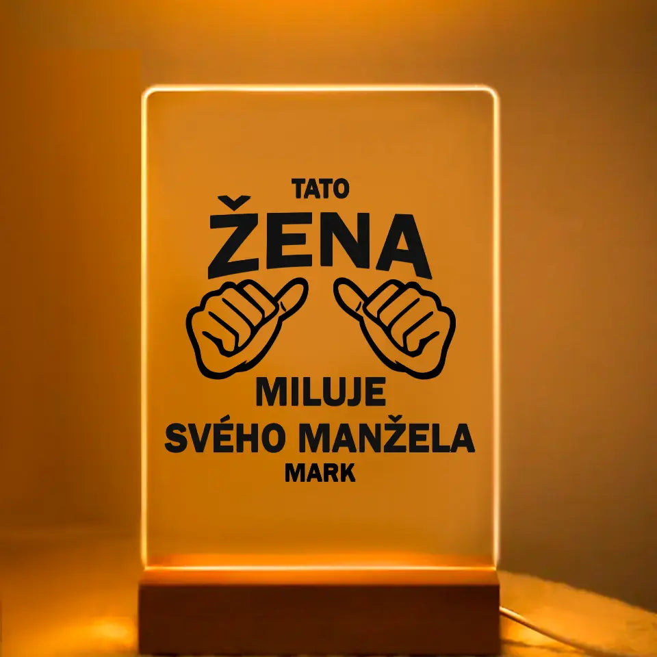 Tato Žena Miluje Svého Manžela