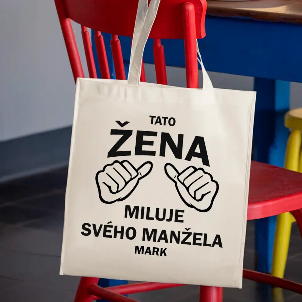 Tato Žena Miluje Svého Manžela