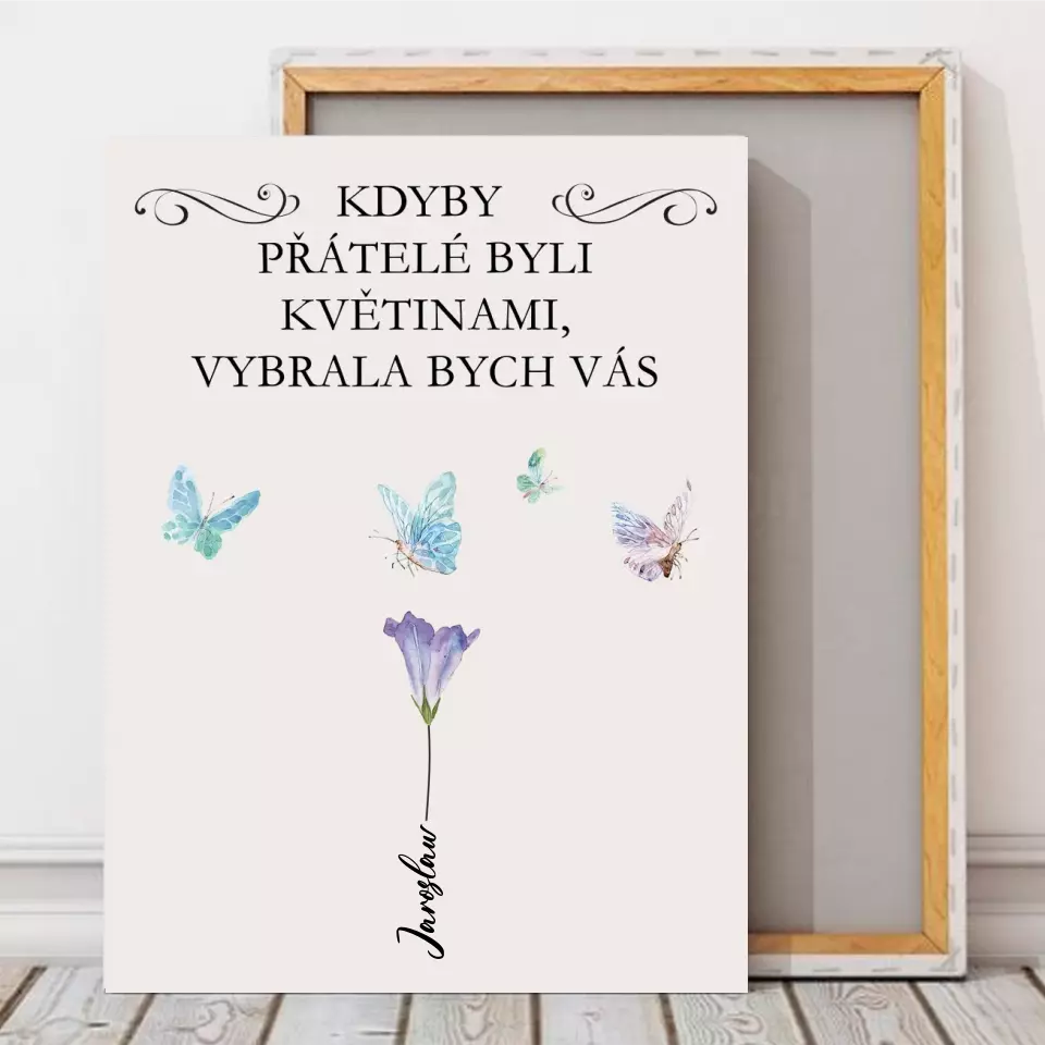 Kdyby přátelé byli květinami