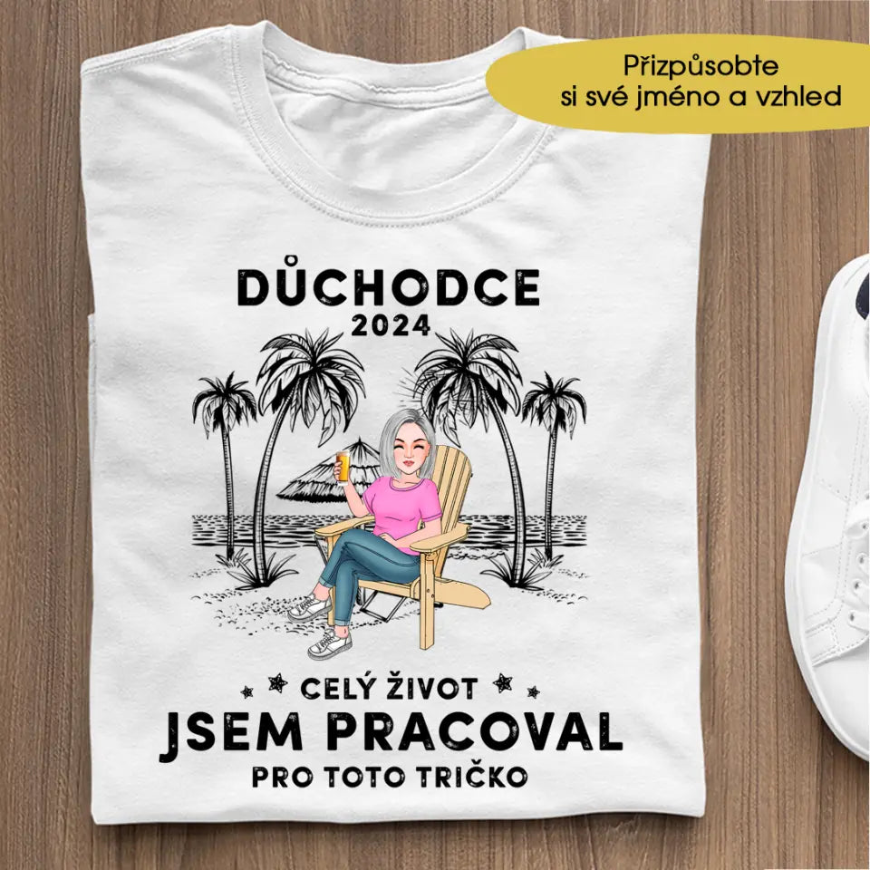 Tričko - Důchodce