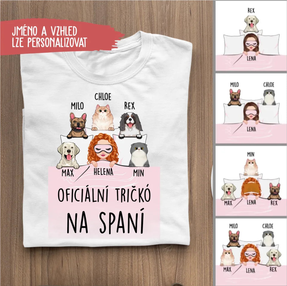 Oficiální tričko na spaní