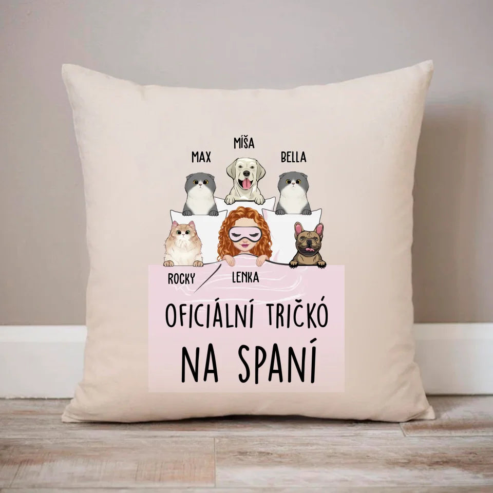 Oficiální tričko na spaní