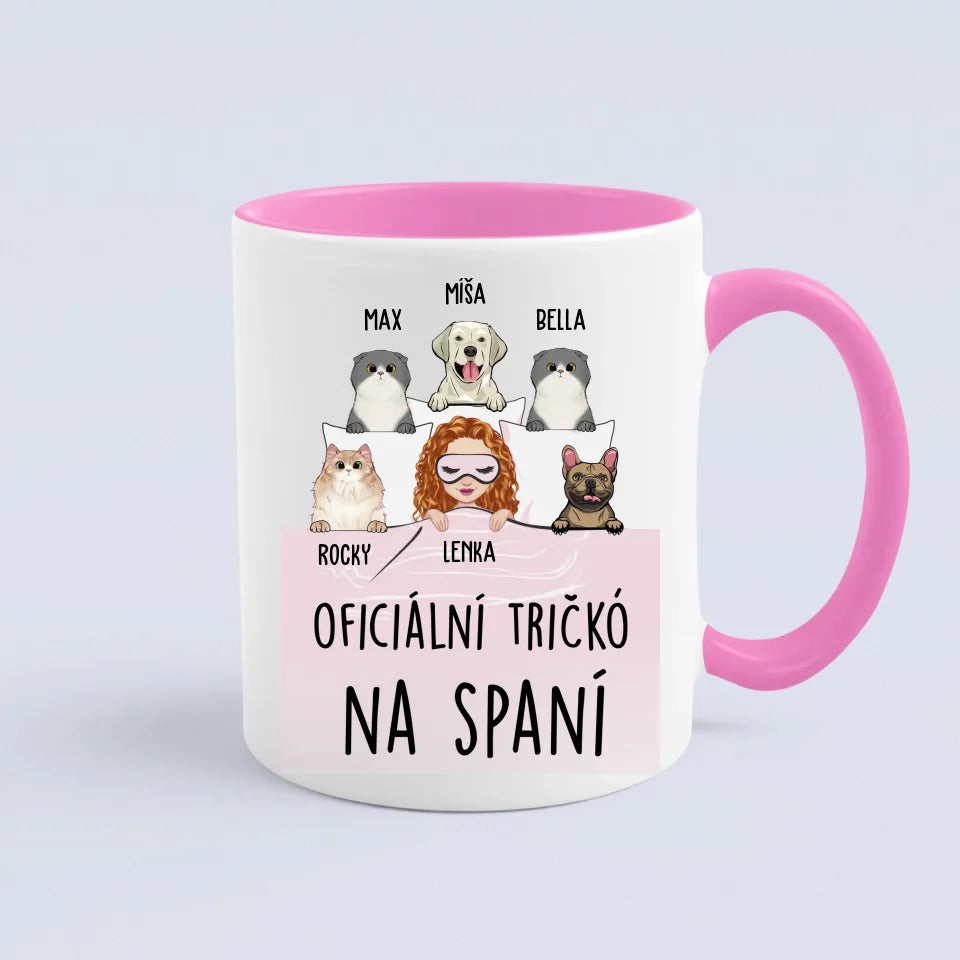 Oficiální tričko na spaní