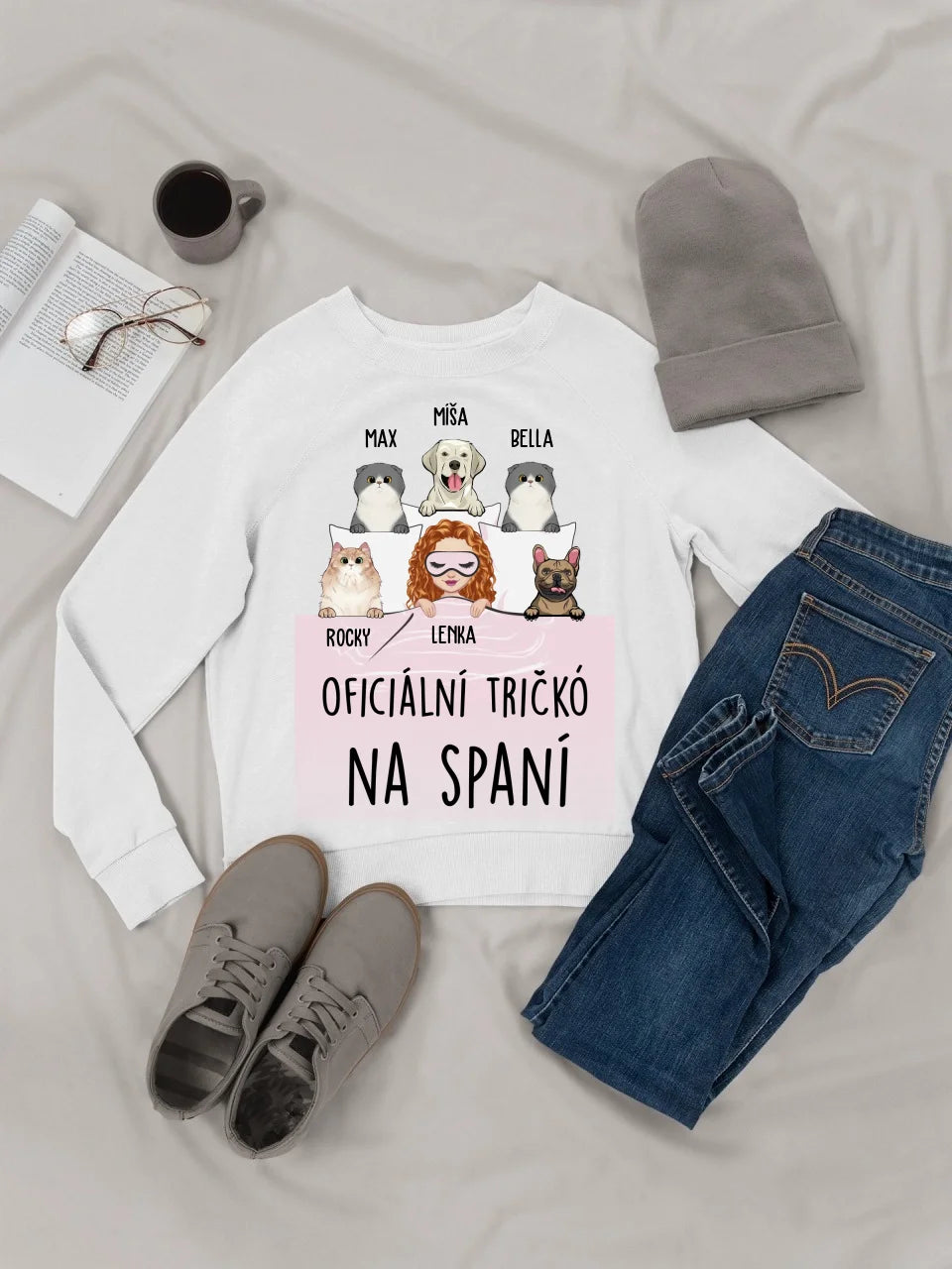 Oficiální tričko na spaní