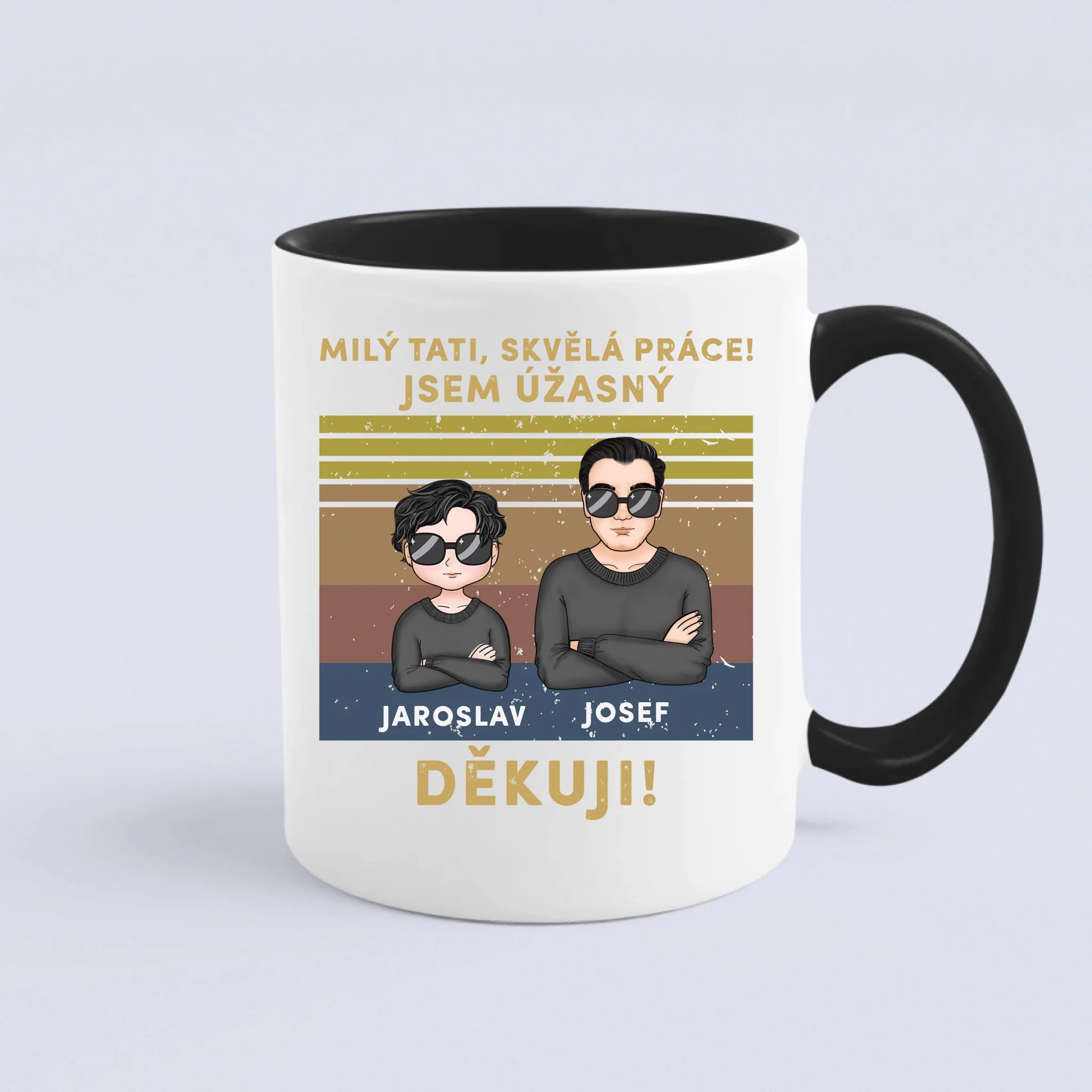 Milý tati, skvělá práce! Jsem úžasný Děkuji!