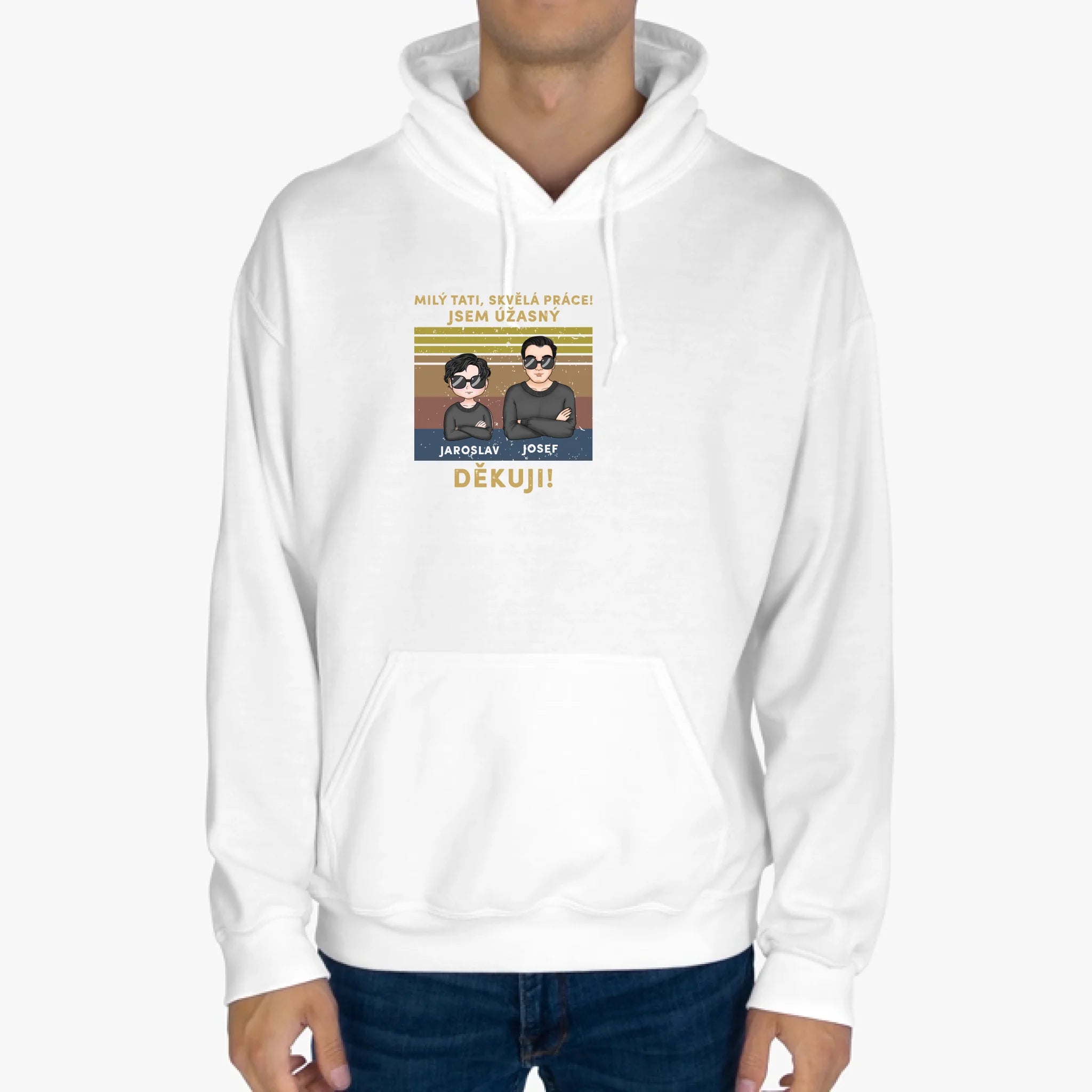 Milý tati, skvělá práce! Jsem úžasný Děkuji!