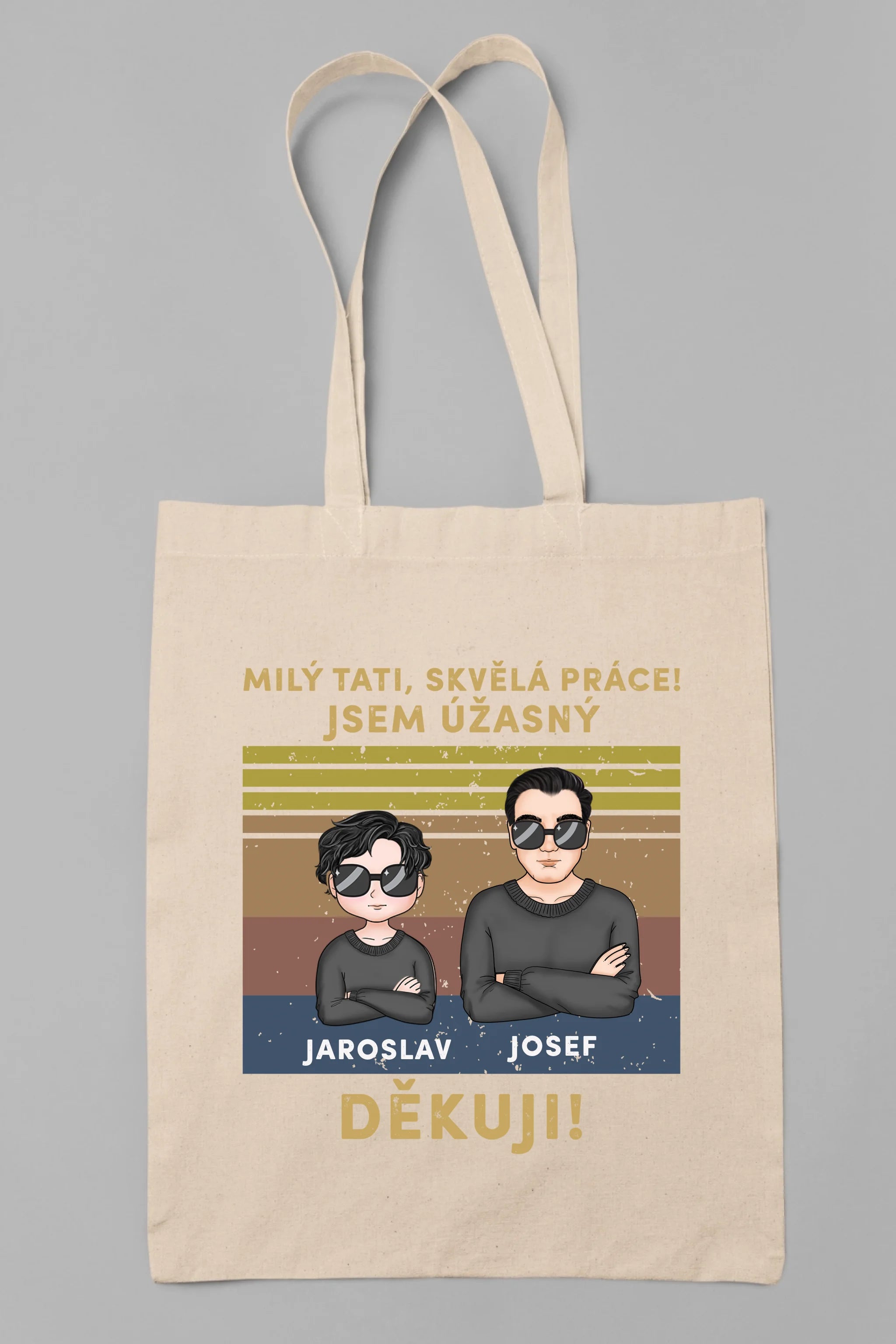 Milý tati, skvělá práce! Jsem úžasný Děkuji!