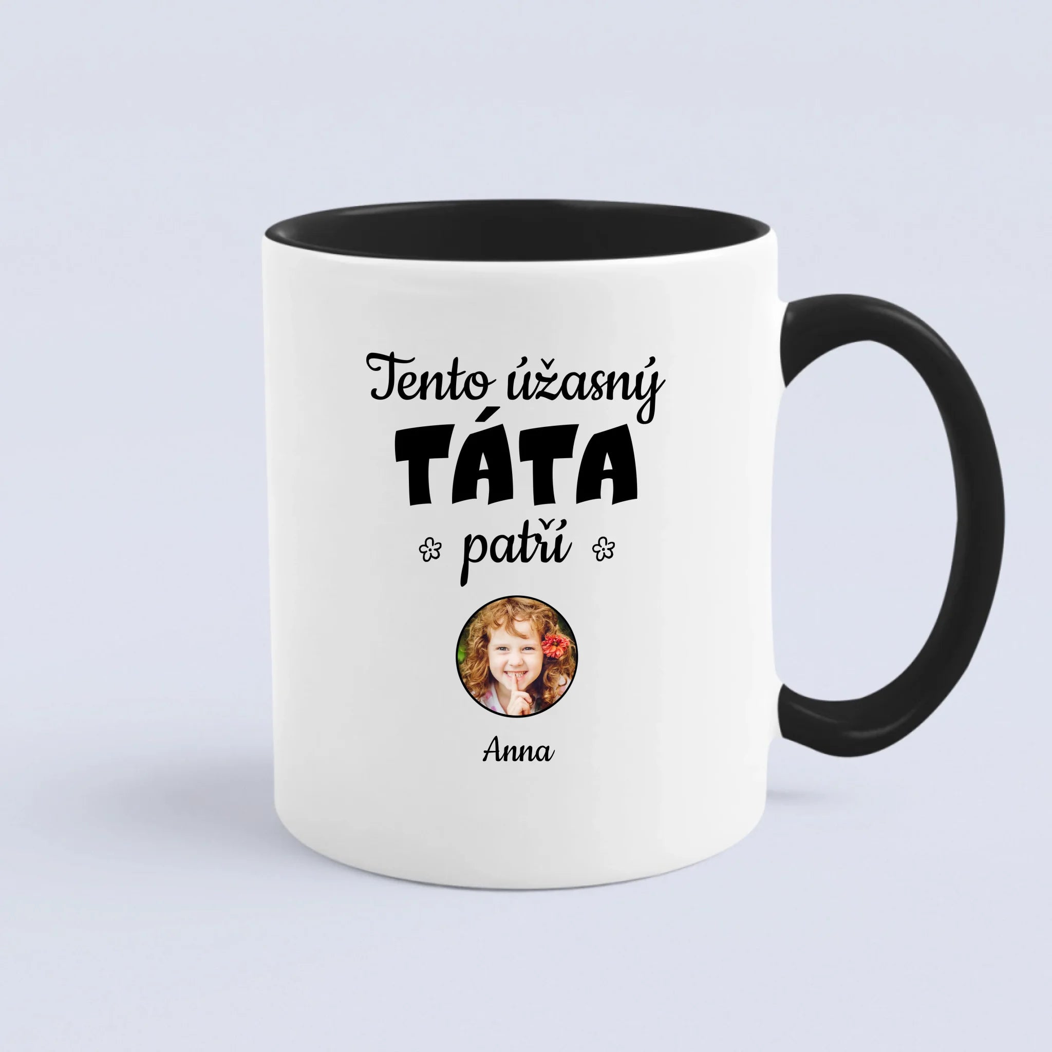 Akrylové Čtvercové sklo - Tato úžasná táta patří
